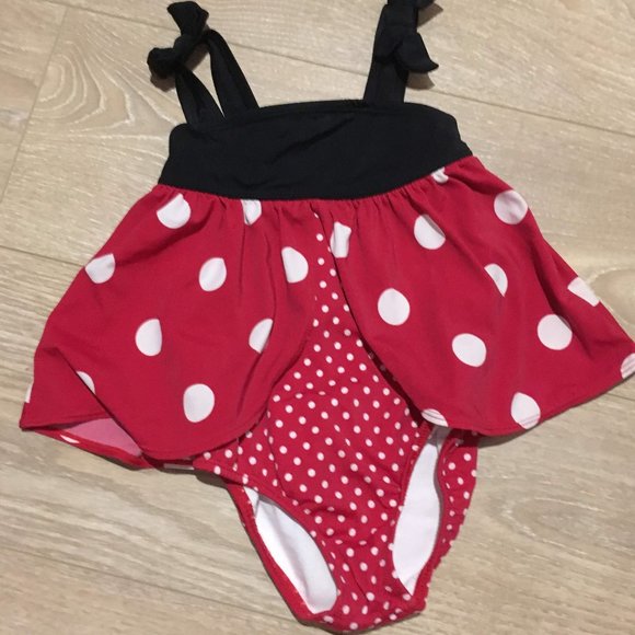 Custom ladybug themed bundle (sz 3 swimsuit & sz 2 dress lot) - Picture 1 of 2